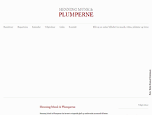 Tablet Screenshot of plumperne.dk